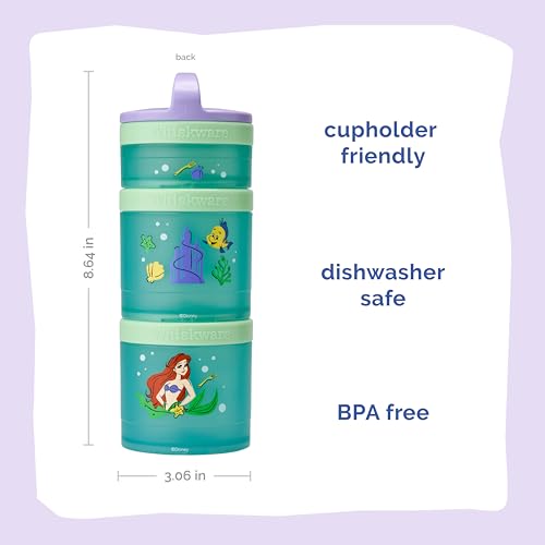 Disney Princess Stackable Snack Containers for Kids