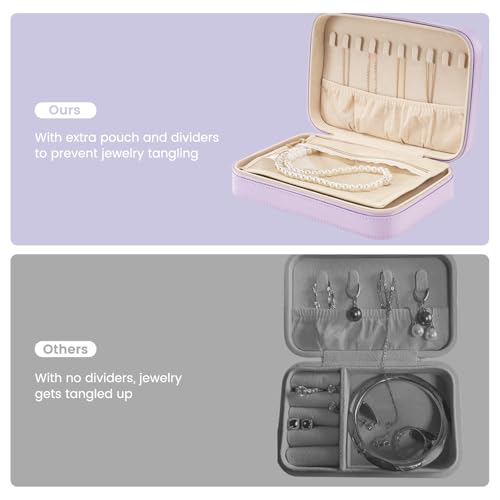 Travel Jewelry Case for Women Girls