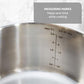 Gourmet 15 Piece Stainless Steel Pots and Pans Set