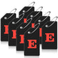 8 Pack Initial Luggage Tags for Suitcases Airplane Travel Essentials (8 Count)