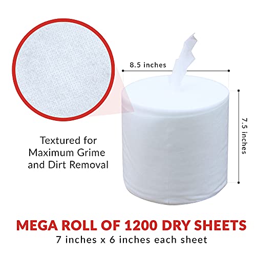 Dry Wipe Kit 7200 Wipes (7200 Count)