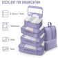 10 Set Packing Cubes for Travel Essentials (10 Count)