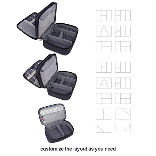 3pcs Double Layer Electronic Organizer (3 Count)