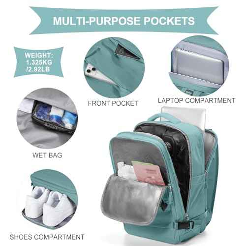 Vacuum Backpack Travel with Pump