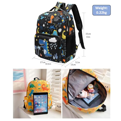 Little Kids Cartoon Backpack For 3