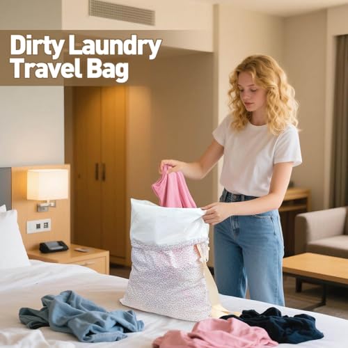 Laundry Bag Backpack for Dorm & Travel