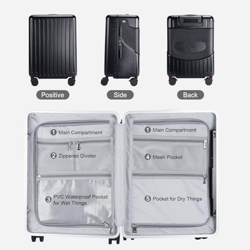 Ride On Luggage with Foldable Seat&Seat Belt