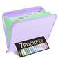 7 Pockets Accordion File Organizer