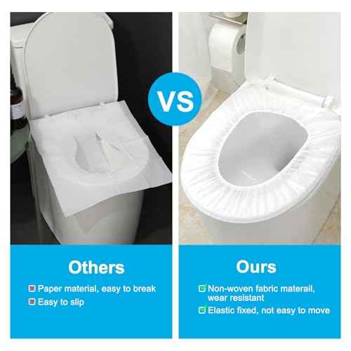 200 Pack Disposable Toilet Seat Cover (200 Count)