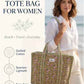 100% Cotton Quilted Tote Bag For Women