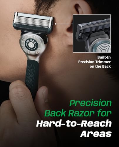SLEEK Six Blade Razor System with Multi (12 Count)