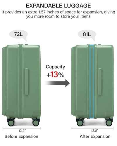 24 Inch Expandable Checked Luggage