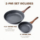 Nonstick Frying Pans (2 Count)