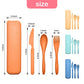 Reusable Travel Utensils Set with Case (12 Count)