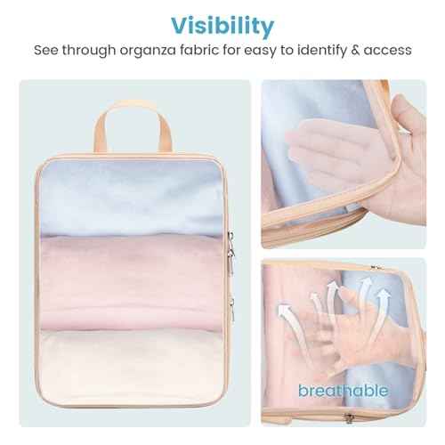 Mesh Compression Packing Cubes (6 Count)