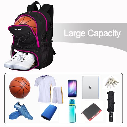 Basketball Backpack with Ball Compartment