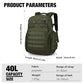 40L Tactical Backpack for Men