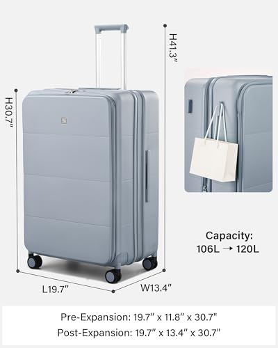 Expandable Large Checked Luggage