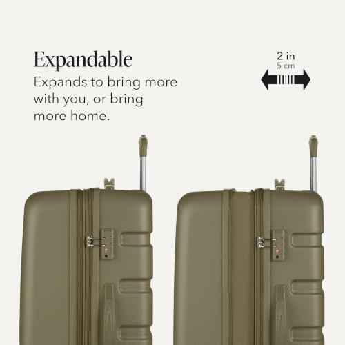 Signature Hardside Expandable Checked Large Spinner Luggage