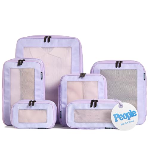 Compression Packing Cubes for Travel (6 Count)