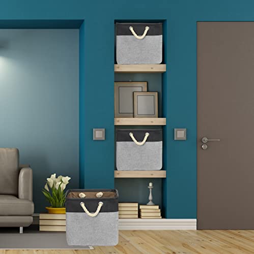 13" x 13" Large Fabric Storage Cubes (3 Count)