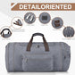 60L Canvas Duffle Bag for Men