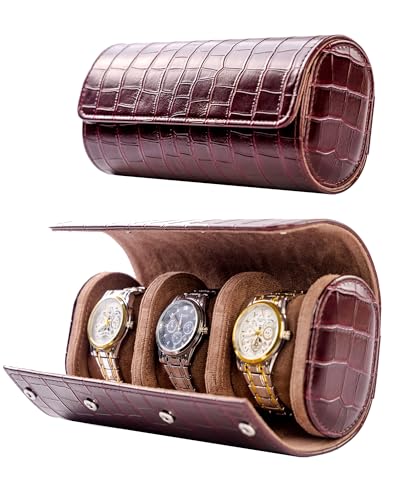 3 Watch Travel Case