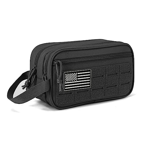 Tactical Toiletry Bag For Men Hygiene Bag EDC Military Tool Molle Pouches Small Dopp Kit Mens Shaving Kit Travel shower Bags