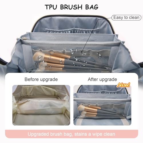 Travel Makeup Bag Organizer