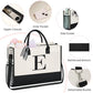 Initial Tote Bag