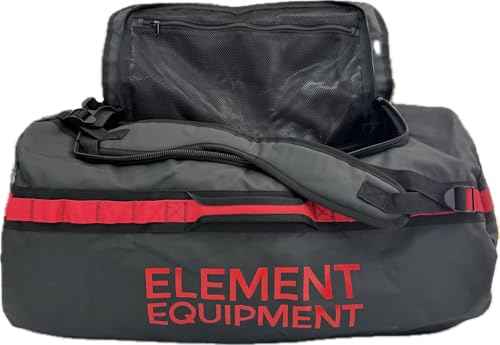 Trailhead Duffel Bag Shoulder Straps Waterproof Black