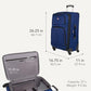 Sion Softside Expandable Spinner Luggage Durable Lightweight Travel Suitcase