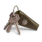 Full Grain Leather Wrap Keychain
