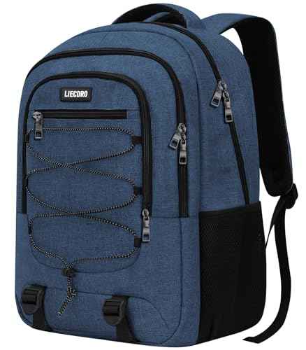Blue Backpack for Men Women