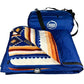 Waterproof 350 GSM Fleece or Sherpa Stadium Blanket