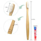 Bamboo Toothbrushes Kit Bulk (50 Count)