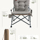 Padded Oversized Folding Camping Chair for Adults