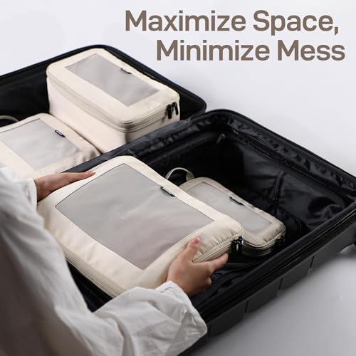 TripCozy Compression Packing Cubes