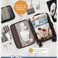 Carry On Luggage 22x14x9 Airline Approved with TSA Lock for Business Trip