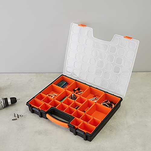 19 Removable Compartment Small Parts Organizer