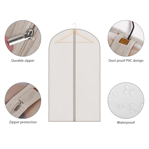 Hanging Storage Bags for Clothes Garment Bags for Storage 43 in