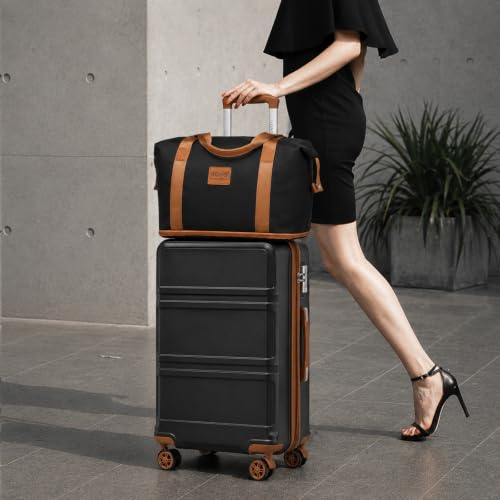Suitcase Set 3 Piece Luggage Set Expandable with Spinner Wheels