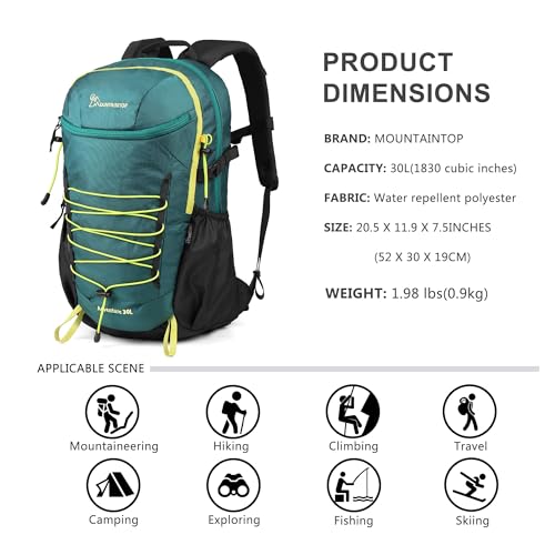 25 30L Lightweight Hiking Backpack