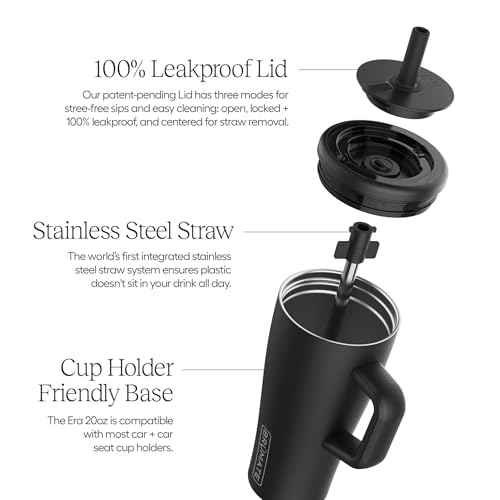 Era 30 oz Tumbler with Handle & Straw