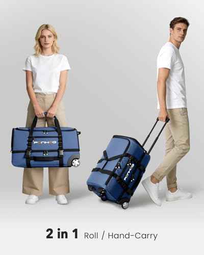 25 Inch Duffle Bag with Wheels for Men