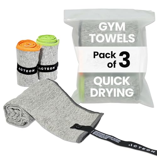 Microfiber Quick Dry Gym Towel (3 Count)