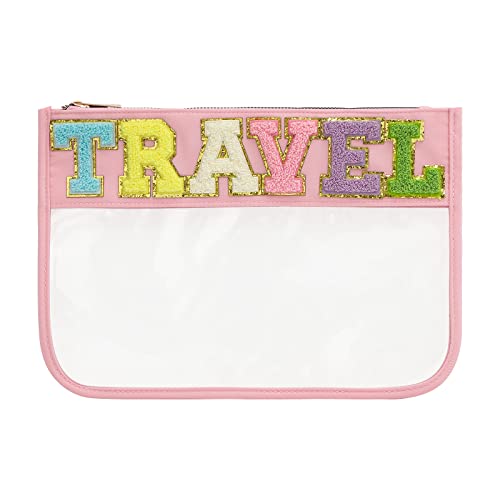 Clear Zipper Pouch for Travel