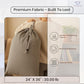 LFH Home Cotton Rich Large Laundry Bag with Handle