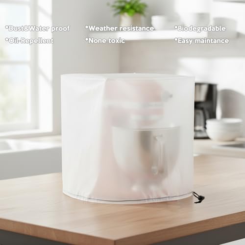 Mixer Dust Cover Water Proof Protective Covers with adjustable drawstring cord