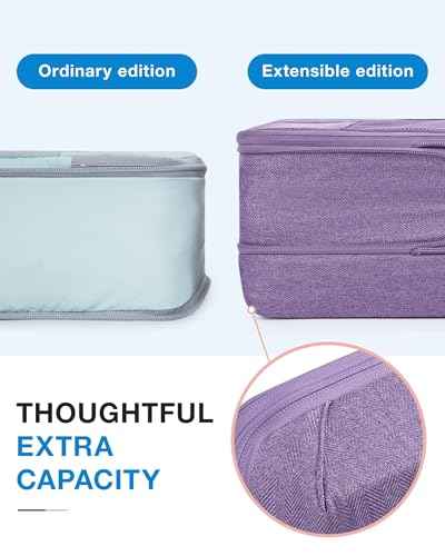 Compression Packing Cubes for Travel (6 Count)